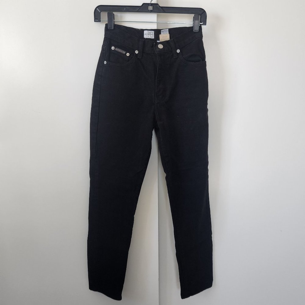 Black Vintage Calvin Klein Mom Jeans